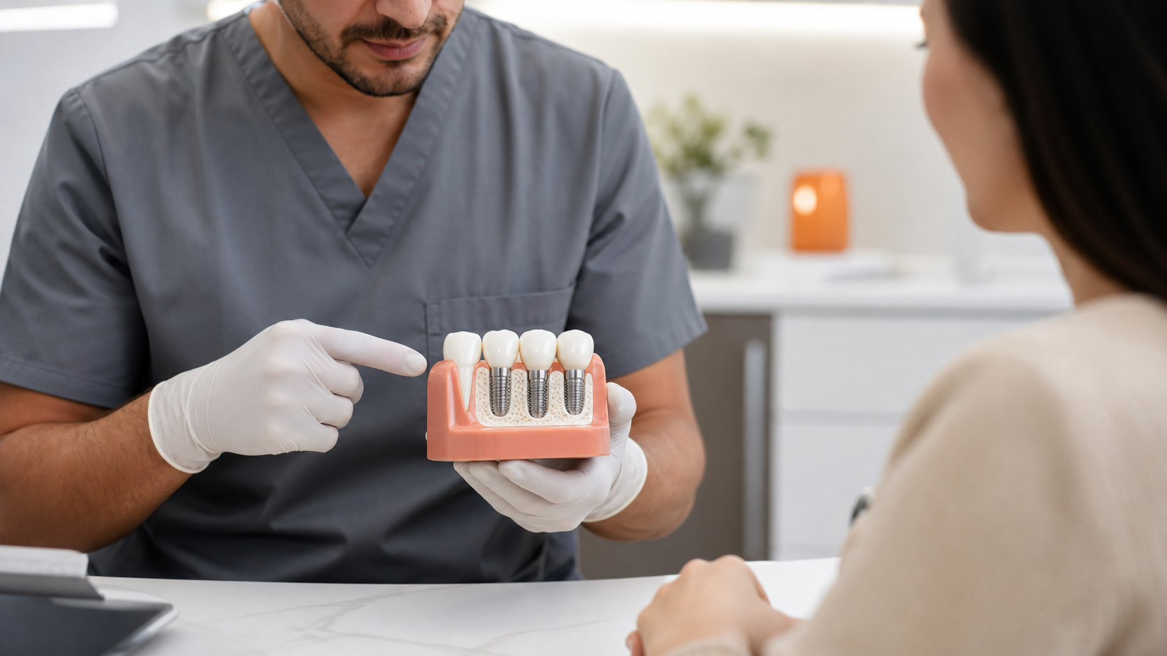Multiple Implants treatment